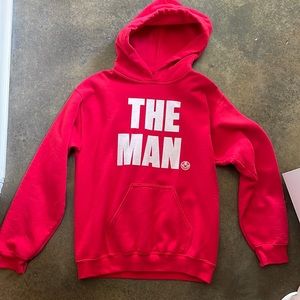 WWE Becky Lynch “The Man” Red Unisex Hoodie Size Small